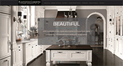 Desktop Screenshot of plantationcabinetry.com